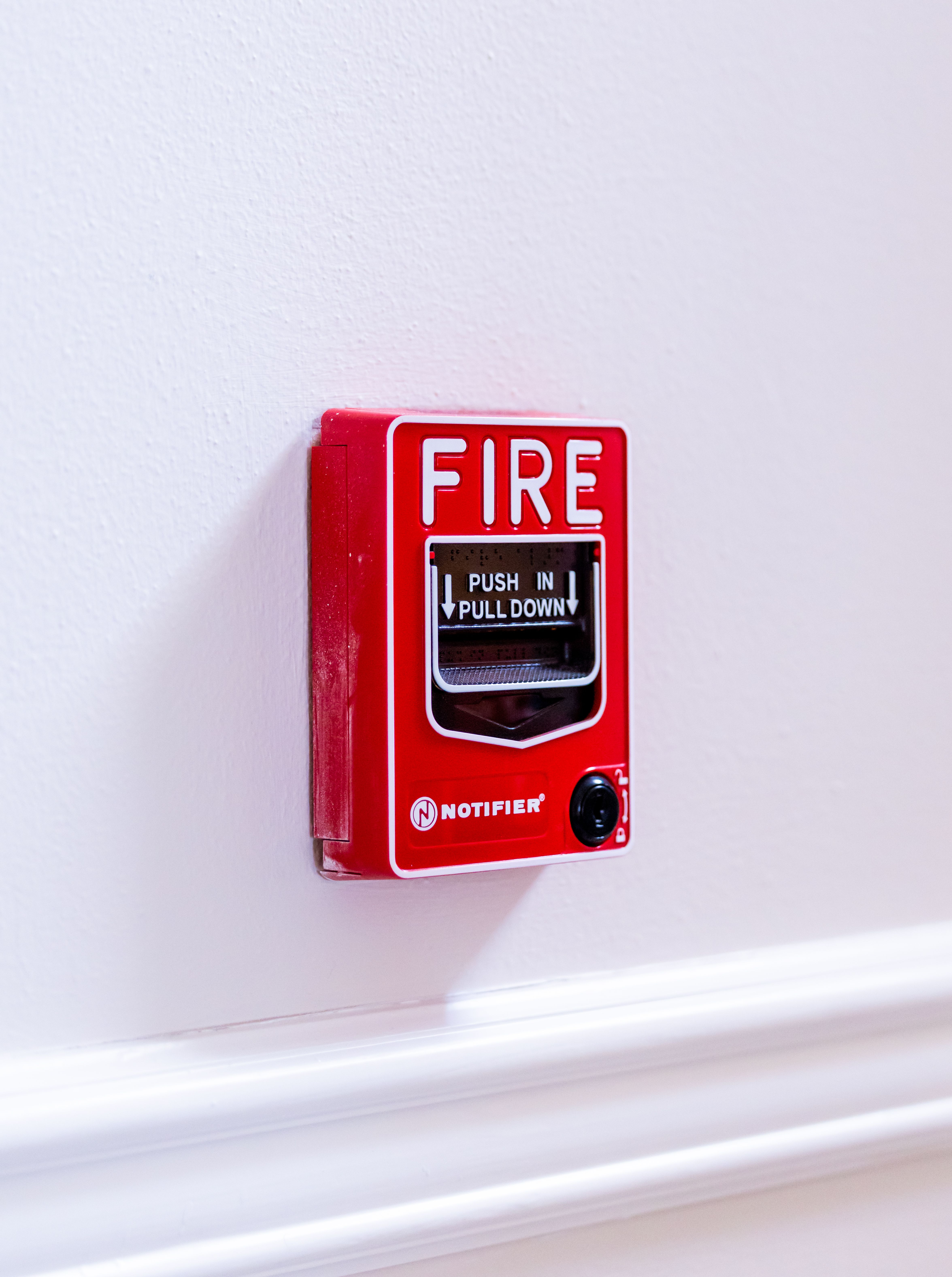 Security keypad and alarm control panel